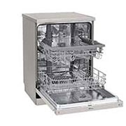 LG Lavavajillas LG QuadWash™, Inox antihuellas, clasificación E, DF222FP