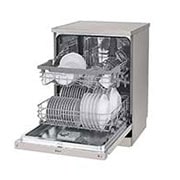 LG Lavavajillas LG QuadWash™, Inox antihuellas, clasificación E, DF222FP