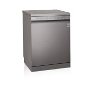 LG Lavavajillas LG QuadWash™, Inox antihuellas, clasificación E, y tercera bandeja , DF325FP