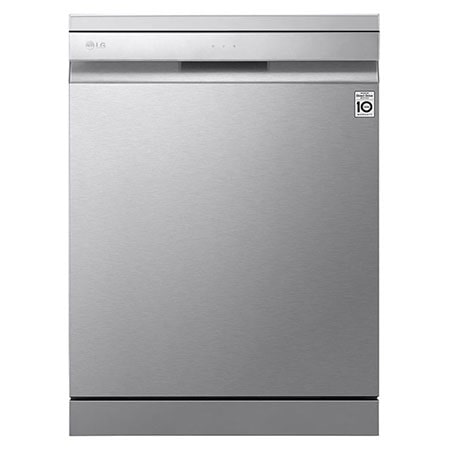 Lavavajillas LG Acero Antihuellas QuadWash, A+++, con lavado a vapor