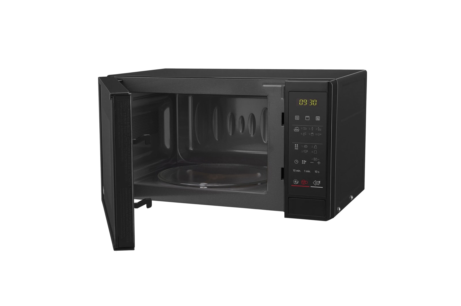 LG Microondas Grill 20 litros, Negro, MH6042D