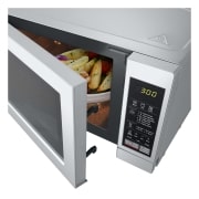 LG Microondas con grill, color acero inoxidable, 19 litros de capacidad, 700W , MH6044V