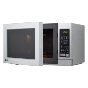 LG Microondas con grill, color acero inoxidable, 19 litros de capacidad, 700W , MH6044V