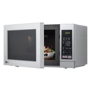 LG Microondas con grill, color acero inoxidable, 19 litros de capacidad, 700W , MH6044V