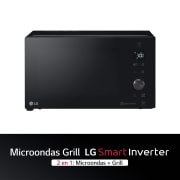 LG Microondas Grill Smart Inverter 1200W de 32 litros, MH7265DPS