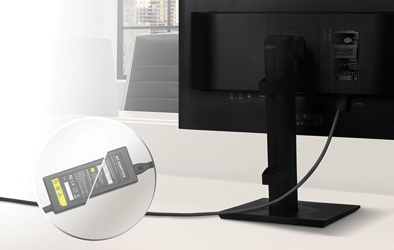 Alimentación integrada para espacios trabajo