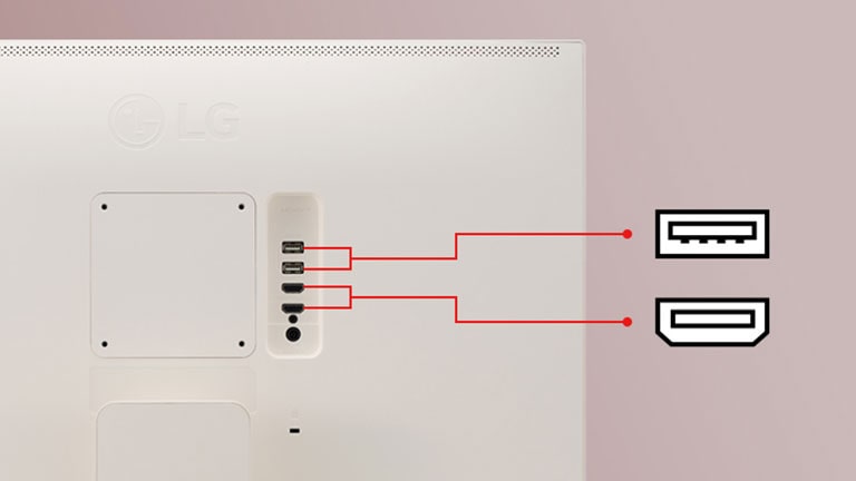 Los Smart Monitors ofrecen dos puertos USB y dos puertos HDMI.