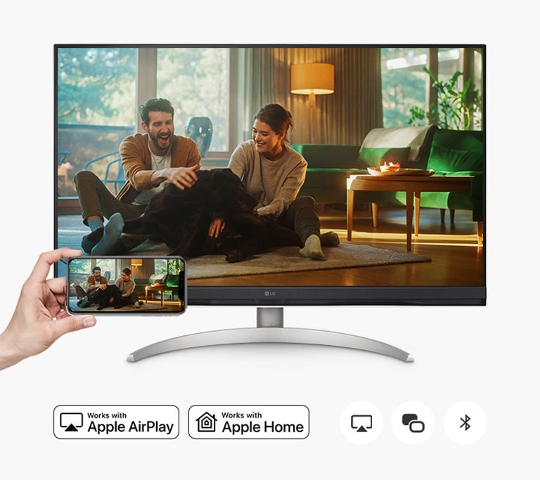 Comparte pantalla y audio de manera sencilla con la conexión wireless avanzada