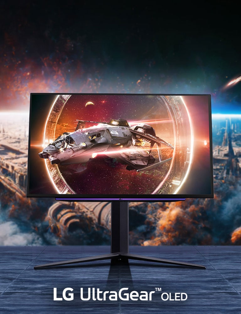 Monitor UltraGear™ OLED gaming.