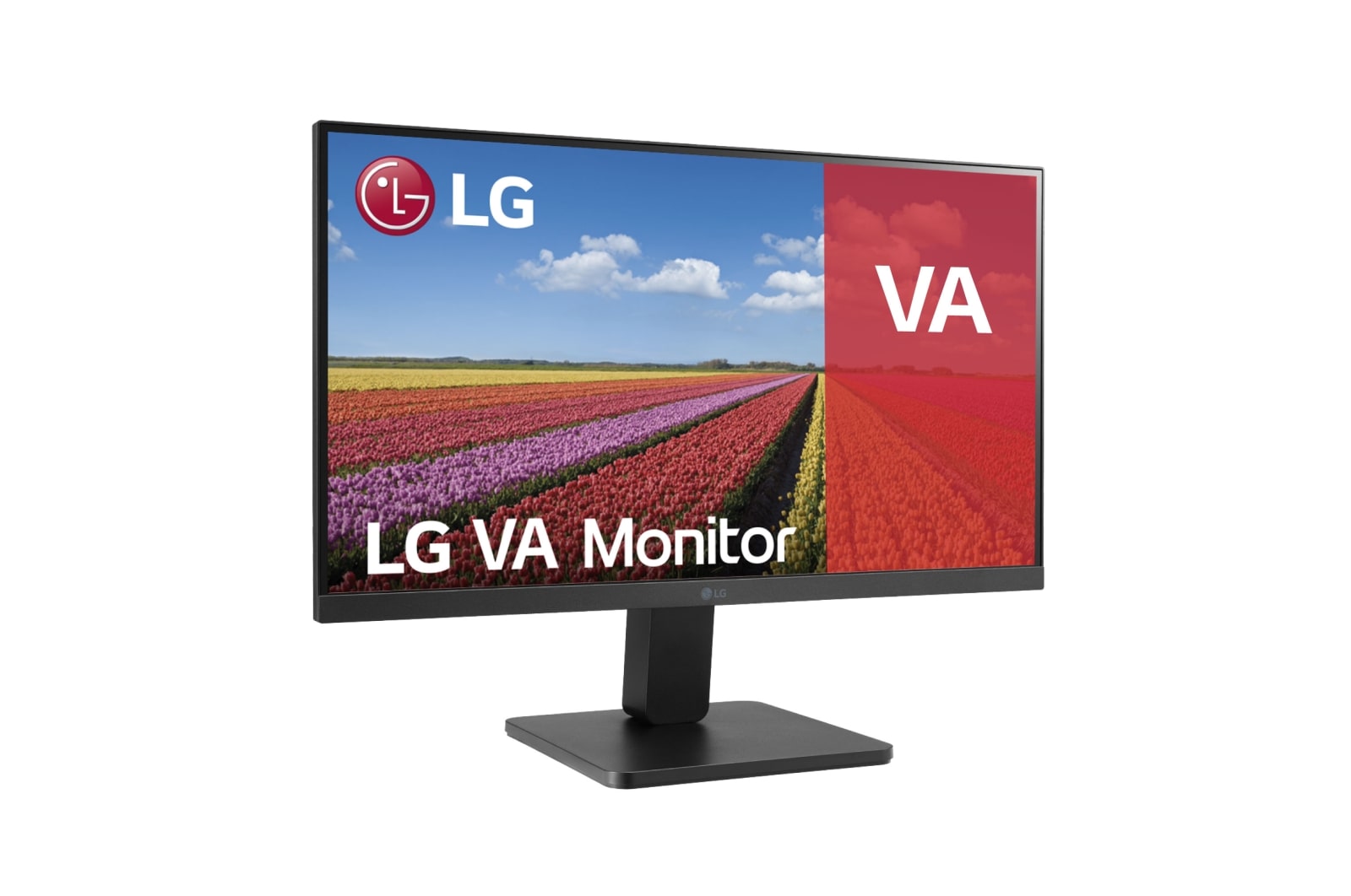 LG Monitor LG Panel VA: 1920 x 1080 (FHD), 250 cd/m², 3000:1, diag. 54.5 cm, FreeSync. Entrdas: 2xHDMI1.4, Si(1ea), VESA 100 x 100 mm, 22MR410-B