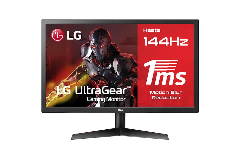 LG Monitor GAMING ULTRAGEAR 24GL600F-B de 59,8 cm (23,6") 1920 x 1080 (FHD) con panel TN 16:9, F, 24GL600F-B