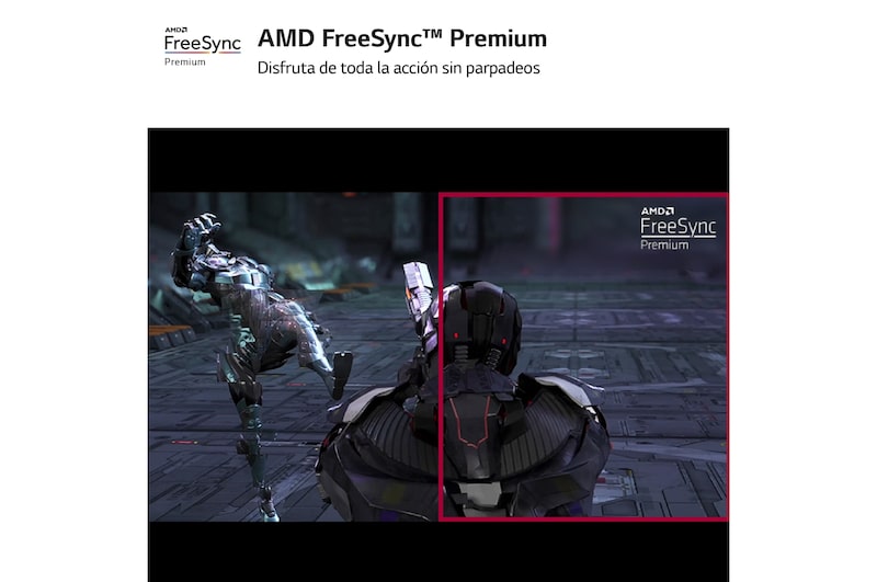 LG Monitor Gaming LG UltraGear™ de 24 pulgadas | 144Hz IPS con tiempo de respuesta de 1ms (GtG), FreeSync™ Premium, 24GN60R-B