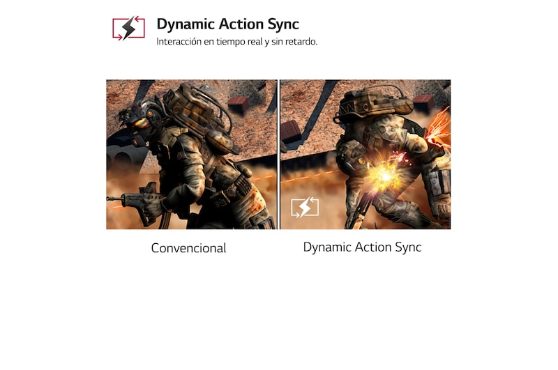 LG Monitor Gaming LG UltraGear™ de 24 pulgadas | 144Hz IPS con tiempo de respuesta de 1ms (GtG), FreeSync™ Premium, 24GN60R-B