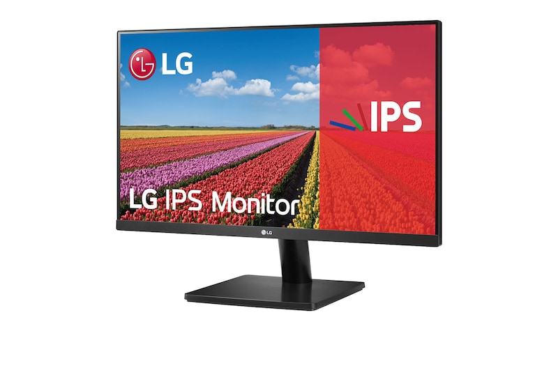 LG 24MP500-B - Monitor LG IPS (1920x1080p, 250 cd/m², 1000:1, NTSC 72%); diag. 60,4cm; entradas: HDMI x2, salida para auriculares; diseño virtualmente sin bordes., 24MP500-B