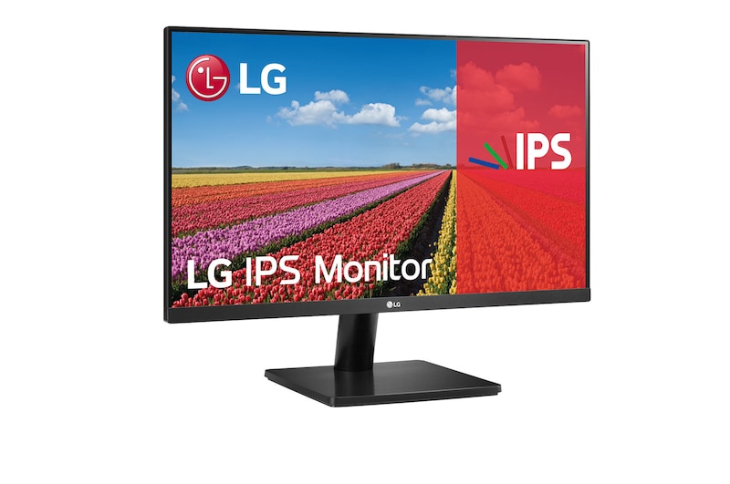 LG 24MP500-B - Monitor LG IPS (1920x1080p, 250 cd/m², 1000:1, NTSC 72%); diag. 60,4cm; entradas: HDMI x2, salida para auriculares; diseño virtualmente sin bordes., 24MP500-B