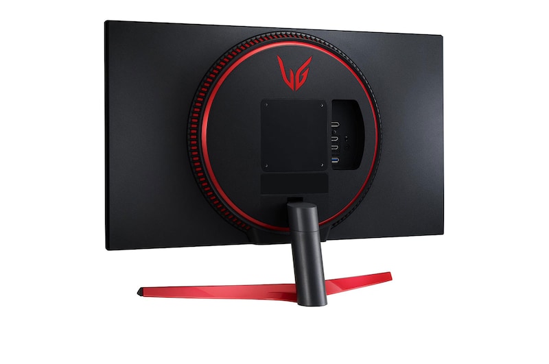 LG 27GN600-B - Monitor Gaming LG UltraGear (Panel IPS: 1920x1080p, 16:9, 300 cd/m², 1000:1, 144Hz, 1ms); diag. 68,47cm; entradas: DPx1, HDMIx2; AMD Freesync Premium & G-Sync Compatible; Regulable en inclinacion ; HDR10, 27GN600-B