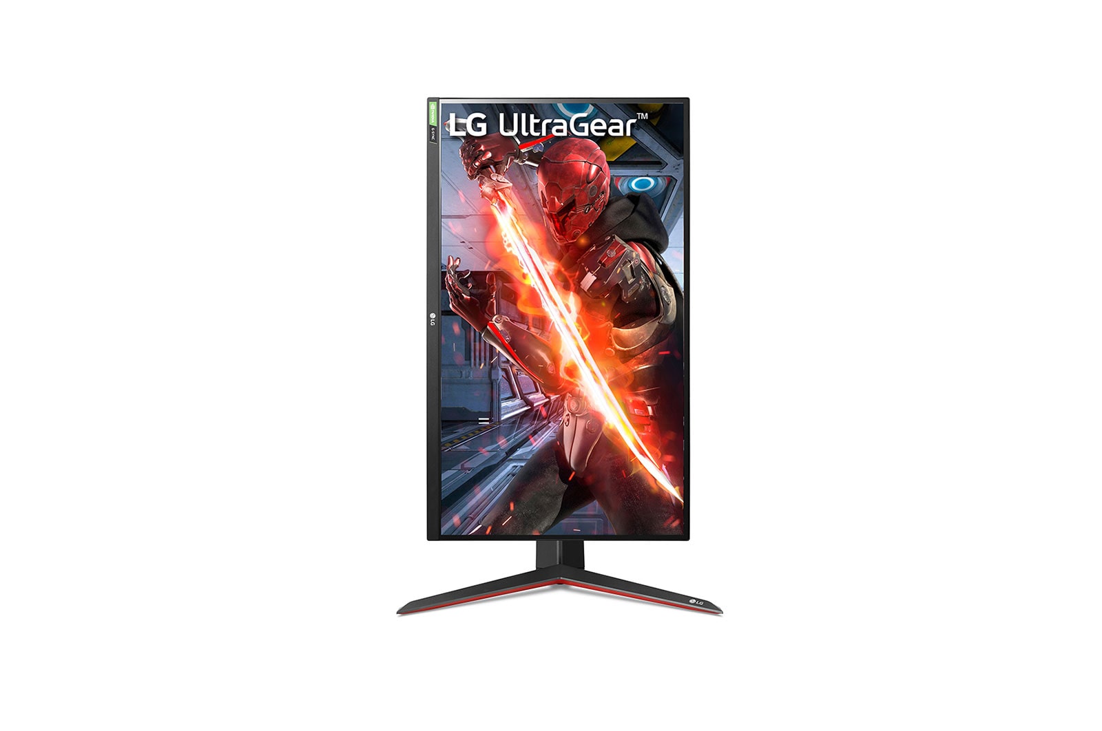 LG 27GN850-B -Monitor Gaming LG UltraGear (Panel IPS: 2560x1440p, 16:9, 400 cd/m², 1000:1, 144Hz, 1ms); DPx1, HDMIx2; G-Sync Compatible; Regulable en altura e inclinacion y pivotable, G, 27GN850-B