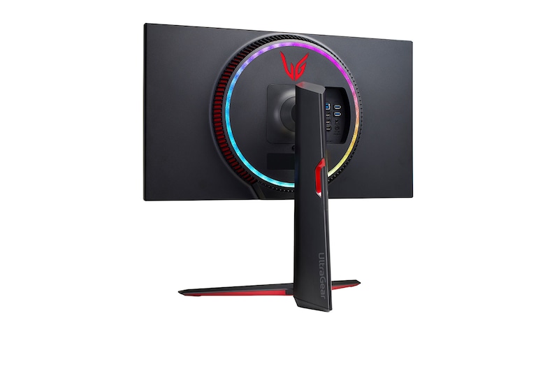 LG LG 27GP950-B - Monitor Gaming LG UltraGear (Panel NanoIPS: 3840x2160, 400nit, 1000:1, DCI-P3>98%, 1ms); diag. 68,47cm; entr.: HDMI 2.1 x2, DPx1, USB-Ax3; AMD Freesync G-Sync Compatible, 27GP950-B