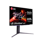 LG UltraGear™ de 27 pulgadas Monitor Gaming OLED QHD de 240Hz | 0.03ms de tiempo de respuesta, Compatible con G-SYNC®, FreeSync™ Premium, 27GR95QE-B