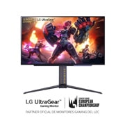 LG Monitor gaming LG UltraGear<sup>TM</sup> OLED Edición Limitada League of Legends | 27", QHD, 240Hz, 27GR95QL-B