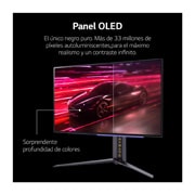 LG Monitor gaming LG UltraGear<sup>TM</sup> OLED Edición Limitada League of Legends | 27", QHD, 240Hz, 27GR95QL-B