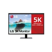LG 27MD5KL - Monitor 5K UltraFine enfocado a usuarios iOS (Panel IPS: 5120x2880px, 16:9, 500 cd/m², 1100:1, DCI-P3 >99%, 60Hz, 14ms); diagonal 68,6cm; entradas: Thunderbolt 3 x1, USB-C x33 x2, USB-C x3, G, 27MD5KL-B