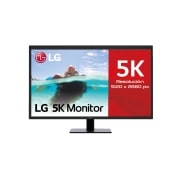 LG Monitor LG 5K UltraFine enfocado a usuarios iOS (Panel IPS: 5120x2880px, 16:9, 500 cd/m², 1100:1, DCI-P3 >99%, 60Hz, 14ms); diagonal 68,6cm; entradas: Thunderbolt 3 x1, USB-C x33 x2, USB-C x3, G, 27MD5KLP-B
