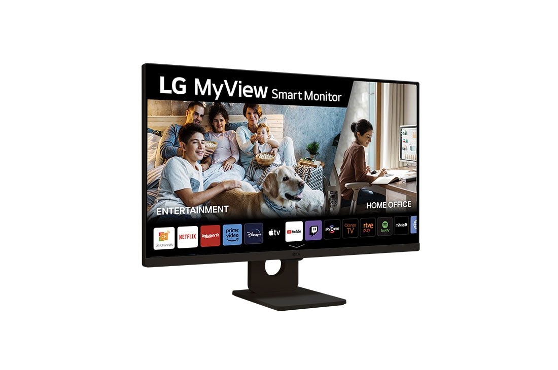 LG MyView Smart Monitor webOS 23, diag. 80 cm, IPS, Full HD,  sRGB 99%, HDR10, HDMI 2.1, 27SR50F-B