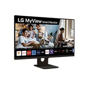 LG MyView Smart Monitor webOS 23, diag. 80 cm, IPS, Full HD,  sRGB 99%, HDR10, HDMI 2.1, 27SR50F-B