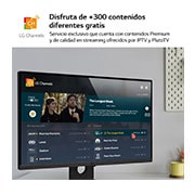 LG MyView Smart Monitor webOS 23, diag. 80 cm, IPS, Full HD,  sRGB 99%, HDR10, HDMI 2.1, 27SR50F-B