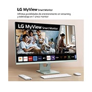 LG MyView Smart Monitor webOS 23, diag. 80 cm, IPS, Full HD,  sRGB 99%, HDR10, HDMI 2.1, 27SR50F-G