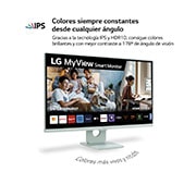 LG MyView Smart Monitor webOS 23, diag. 80 cm, IPS, Full HD,  sRGB 99%, HDR10, HDMI 2.1, 27SR50F-G