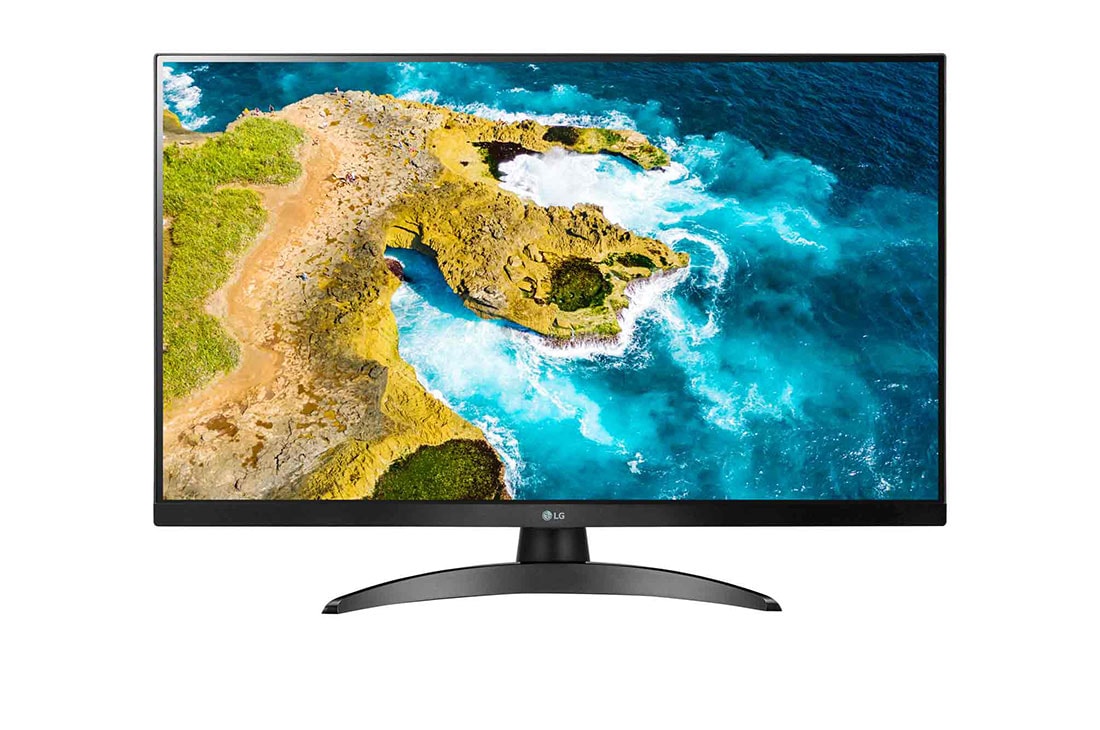 LG TV de Pequeña Pulgada de 27'' de LG Full HD, IPS, LED con Profundidad de Color: 16.7M Millones de Colores., Tiempo de Respuesta: 14ms, SMART TV webOS22, 27TQ615S-PZ