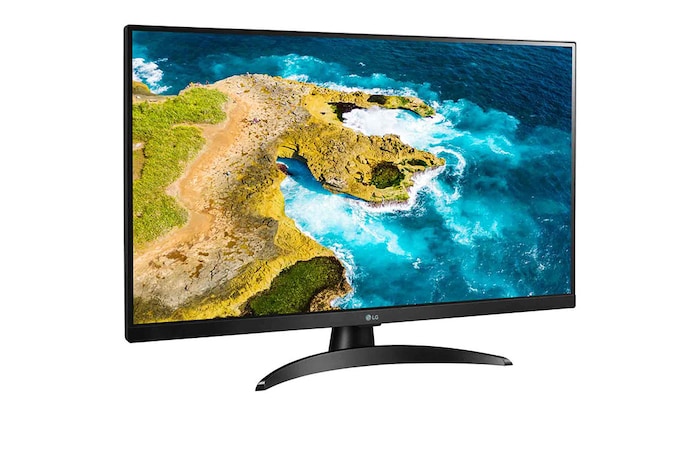 LG TV de Pequeña Pulgada de 27'' de LG Full HD, IPS, LED con Profundidad de Color: 16.7M Millones de Colores., Tiempo de Respuesta: 14ms, SMART TV webOS22, 27TQ615S-PZ