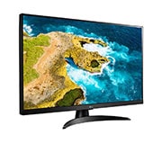 LG TV de Pequeña Pulgada de 27'' de LG Full HD, IPS, LED con Profundidad de Color: 16.7M Millones de Colores., Tiempo de Respuesta: 14ms, SMART TV webOS22, 27TQ615S-PZ