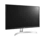LG 27UL500-W - Monitor UHD polivalente (Panel IPS: 3840 x 2160p, 16:9, 300cd/m², 1000:1, sRGB >98%, 60Hz, 5ms); diag. 68,4cm; entradas: HDMI x2, DP x1, 27UL500-W