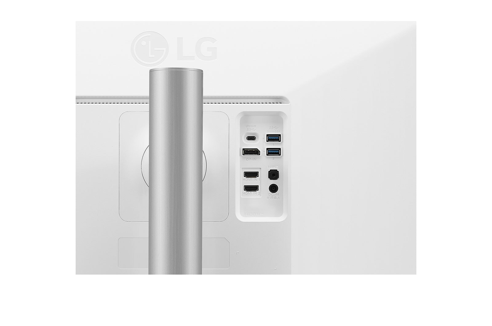 LG 27UP550-W - Monitor para creadores LG 4K UHD (Panel IPS: 3840x2160, 300cd/m², 1000:1, HDR10, DCI-P3 >98%); entradas: HDMI x2, DP x1, USB-C™x1; Ajust. en altura e inclinación. Blanco. , 27UP550-W