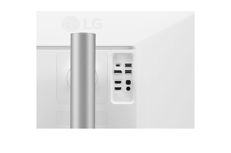 LG 27UP550N-W - Monitor para creadores LG 4K UHD (Panel IPS: 3840x2160, 300cd/m², 1000:1, HDR10, sRGB 99%); entradas: HDMI x2, DP x1, USB-C™x1; Ajust. en altura e inclinación. Blanco., 27UP550N-W
