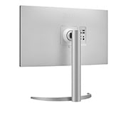 LG Monitor para creadores LG 4K UHD (Panel IPS: 3840x2160, 400nit, 1200:1, HDR10, DCI-P3 >95%); diag. 68,4cm; entradas: HDMI x2, DP x1, USB-C™ x1, USB-A x2; Regulable en inclinación, altura y pivote, 27UP85NP-W