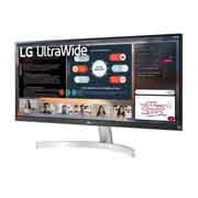 LG 29WN650-W - Monitor Ultrapanoramico 21:9 LG UltraWide (Panel IPS: 2560x1080, 400cd/m², 1000:1, sRGB>99%); diag. 73cm; entr.: HDMIx2, DPx1; altavoces 2x7W; Ajust. en inclinación., 29WN600-W