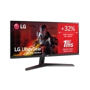 LG Monitor Gaming LG UltraGear (Panel IPS: 2560x1080p, 21:9, 250 cd/m², 1000:1, 5ms “1ms con MBR”); entradas: DP x1, HDMI x1; AMD FreeSync™, 29WP60G-B