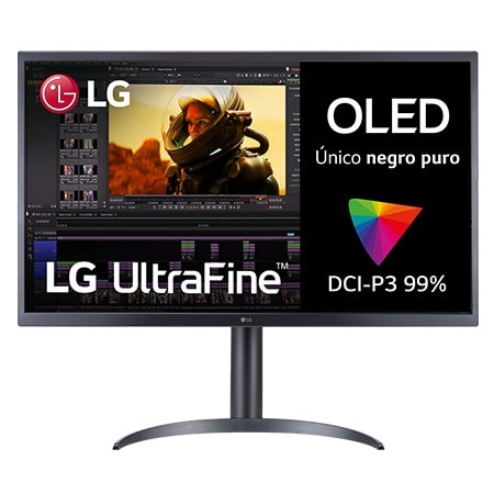 Vista frontal monitor LG 32EP950-B