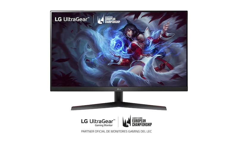 LG UltraGear™ de 32 pulgadas Monitor Gaming QHD 144Hz | 1ms de tiempo de respuesta, Compatible con G-SYNC®, FreeSync™ Premium, 32GN600-B