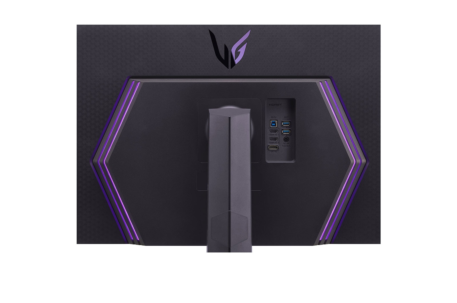 LG 32GQ950-B - Monitor gaming LG UltraGear (Panel 4K IPS: 3840x2160p, 16:9, 700cd/m², 1000:1, 1ms, 144Hz, DCI-P3>98%, DisplayHDR™ 1000); diag. 80cm; entradas: HDMI 2.1 x2, DP x1, USB-A x3; NVIDIA G-Sync™ Compatible, FreeSync™ Premium Pro., 32GQ950-B