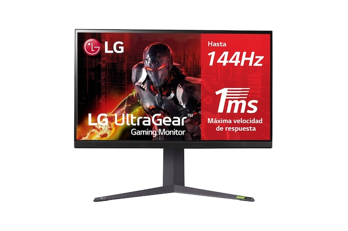 LG Outlet Monitor gaming UltraGear™ 4K UHD 144Hz de 32 pulgadas | 1ms (GtG), compatible con G-SYNC®, FreeSync™ Premium, 32GR93U-B.OUTLET