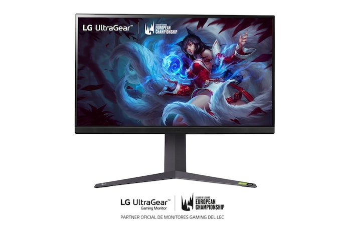 LG Outlet Monitor gaming UltraGear™ 4K UHD 144Hz de 32 pulgadas | 1ms (GtG), compatible con G-SYNC®, FreeSync™ Premium, 32GR93U-B.OUTLET