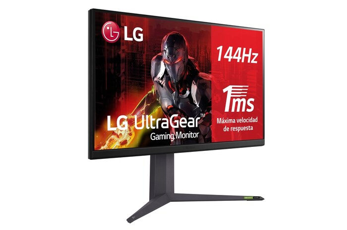LG Outlet Monitor gaming UltraGear™ 4K UHD 144Hz de 32 pulgadas | 1ms (GtG), compatible con G-SYNC®, FreeSync™ Premium, 32GR93U-B.OUTLET