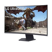 LG Monitor LG UltraGear QHD (2560x1440) de 32 pulgadas (80 cm), 180 Hz, 1 ms, AMD FreeSync, 32GS60WD-B.EEU