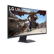 LG Monitor LG UltraGear QHD (2560x1440) de 32 pulgadas (80 cm), 180 Hz, 1 ms, AMD FreeSync, 32GS60WD-B.EEU
