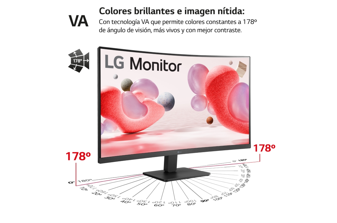 LG Outlet Monitor LG 32", 32MR50C-B.OUTLET